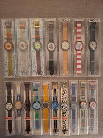 Lotto completo Swatch Chrono, Scuba, Basic. 