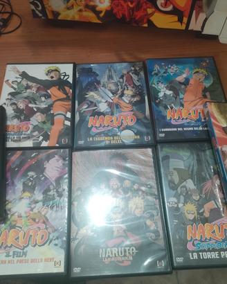 Collezione DVD originali film Naruto