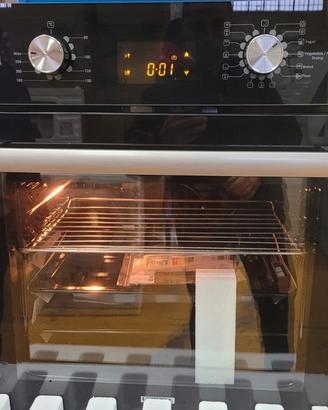 FORNO NERO DIGITALE ELETTRICO VENTILATO 60 CM

