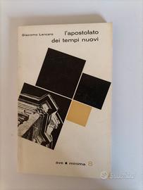 Libro di teologia anni 60: l'apostolato dei tempi