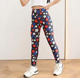Leggings bambina fantasia stelle