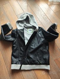 Giubbino in pelle GUESS originale 10-12 anni