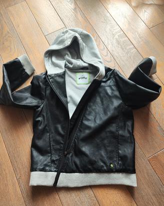 Giubbino in pelle GUESS originale 10-12 anni