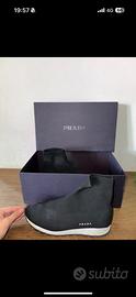 Stivaletti sock runner Prada