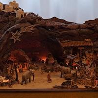 presepio in stile mediorientale 