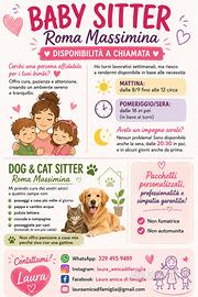 Baby sitter Roma Massimina / Cat&Dog sitter