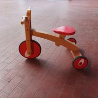 bici montessoriana  legno bimbi da 1 anno in sù 