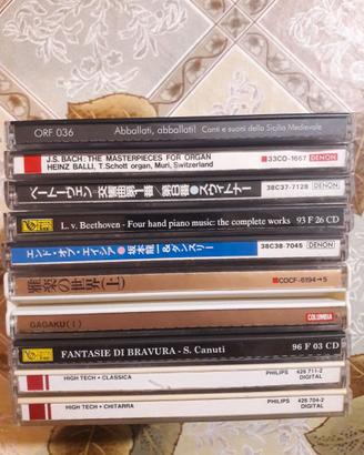 Audiophile High-tech 9 cd introvabili!!