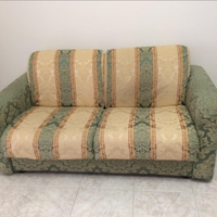 Divano letto damascato