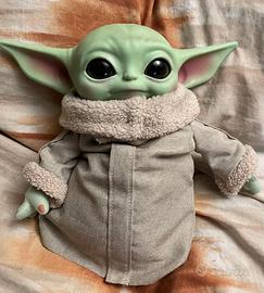 Star Wars - Grogu Peluche, suoni e movimenti, 28cm