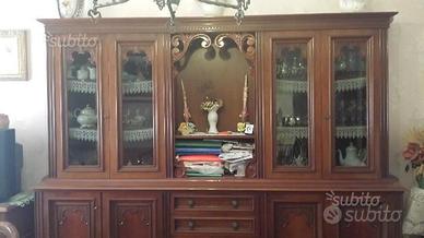 Soggiorno noce massello pregiato