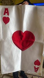 Costume carnevale carta da gioco