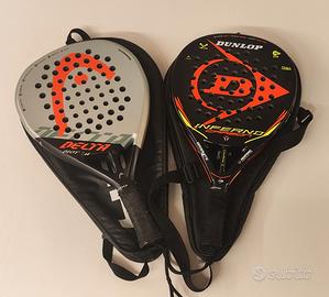 Bundle: Dunlop Inferno Carbon + Head Delta Motion