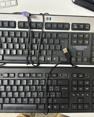 Tastiere PC USB e PS/2 – funzionanti