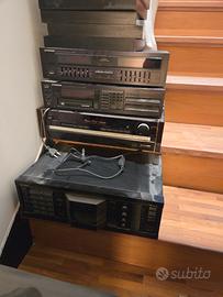 Impianto Hifi anni 90' audio da collezione 