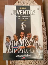 Calendario Juventus 2007 sigillato