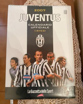 Calendario Juventus 2007 sigillato