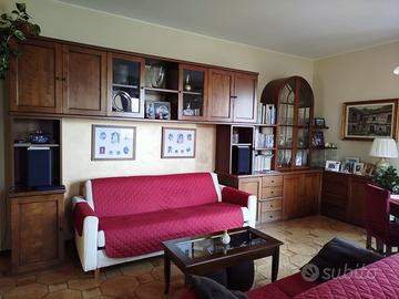 Parete soggiorno in legno