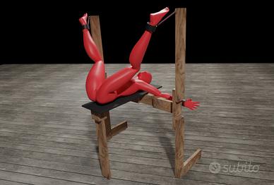 Breeding Bench Bondage, panca per giochi bdsm