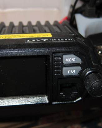 QYT KT-8900D mobile Ricetrasmettitore Dual Band