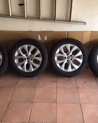 4 cerchi originali Renault Captur  da 17 pollici