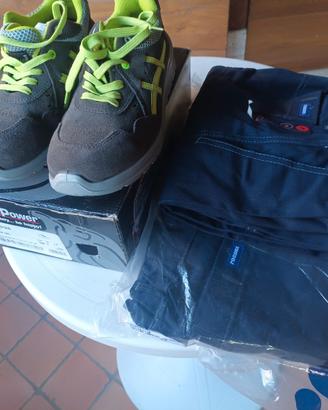 scarpe Upower + 2paia pantaloni 