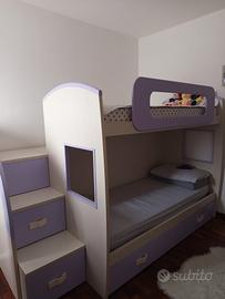 letto a castello 3 posti