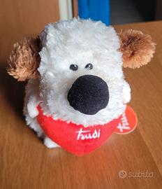 Peluche Trudi Cane con Cuore