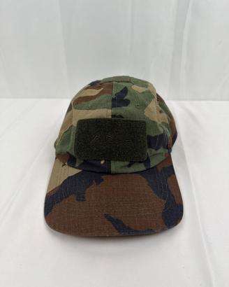 Cappello baseball, colorazione Woodland, Helikon