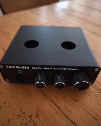 hi-fi preamplificatore  phono Fosi box x4