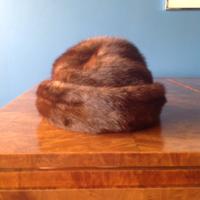 Cappello/turbante in visone