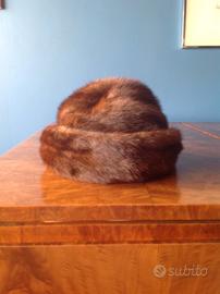 Cappello/turbante in visone