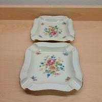 Coppia posacenere porcellana Thomas Ivory Bavaria