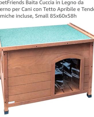 casetta per cani piccola taglia 