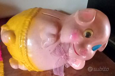 Salvadanaio vintage maialino