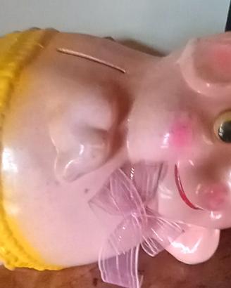 Salvadanaio vintage maialino