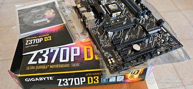 Scheda Madre GIGABYTE Z370P D3