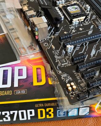 Scheda Madre GIGABYTE Z370P D3