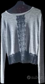 maglia stradivarius con ricamo