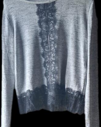maglia stradivarius con ricamo