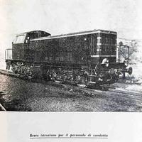 LOCOMOTIVA DIESEL-ELETTRICA D.141 EUROFIMA. 1964