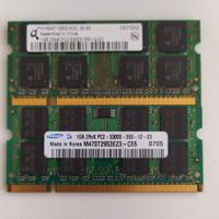 Memoria RAM SODIMM Samsung-HYS 2x1GB 2Rx8 - 5300