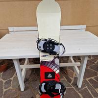 SNOWBOARD ELAN VARIANT 152CM + ATTACCHI FIREFLY A5