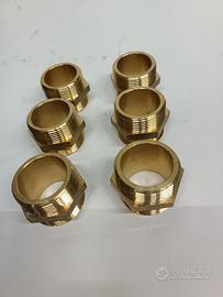 Vite doppia 1 e 1/2" un pollice e mezzo in ottone