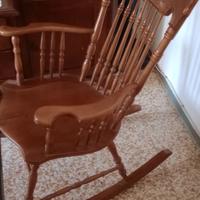 sedia a dondolo e sedia THONET