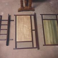 Porta fotografie di legno antichi