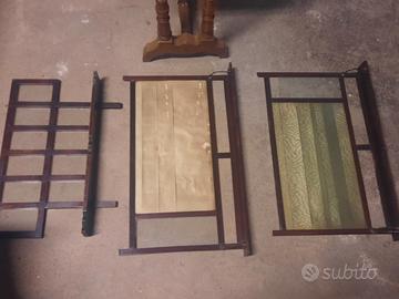 Porta fotografie di legno antichi