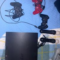 Ps3 e 3 joystick e molti giochi