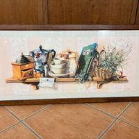 Coppia di quadri per cucina