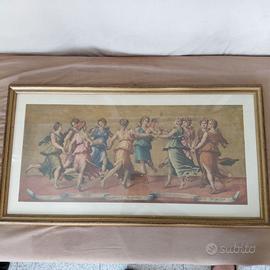Quadro Apollo e le Muse di Peruzzi